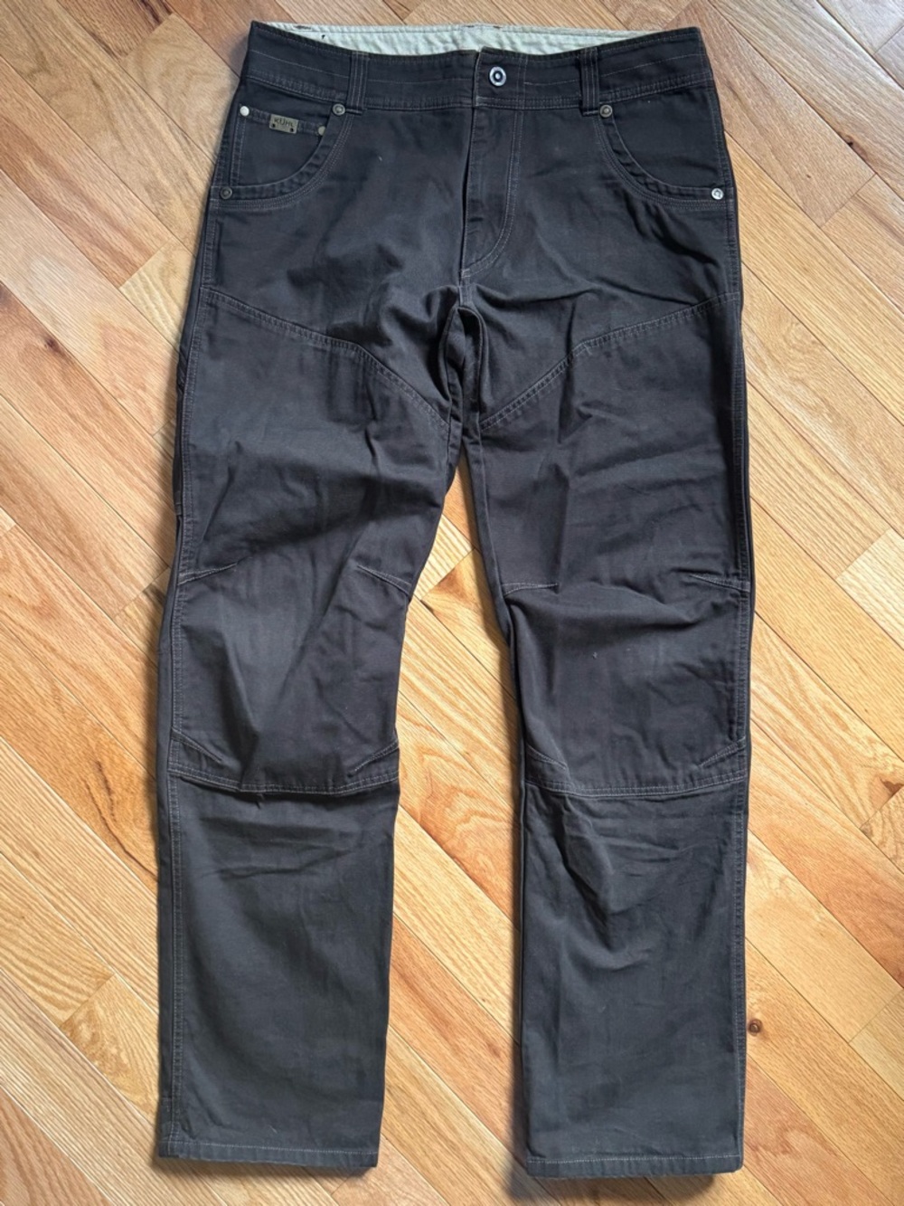 KUHL The Law Pants, Men’s 34x34 Full Cut, Espresso Color
